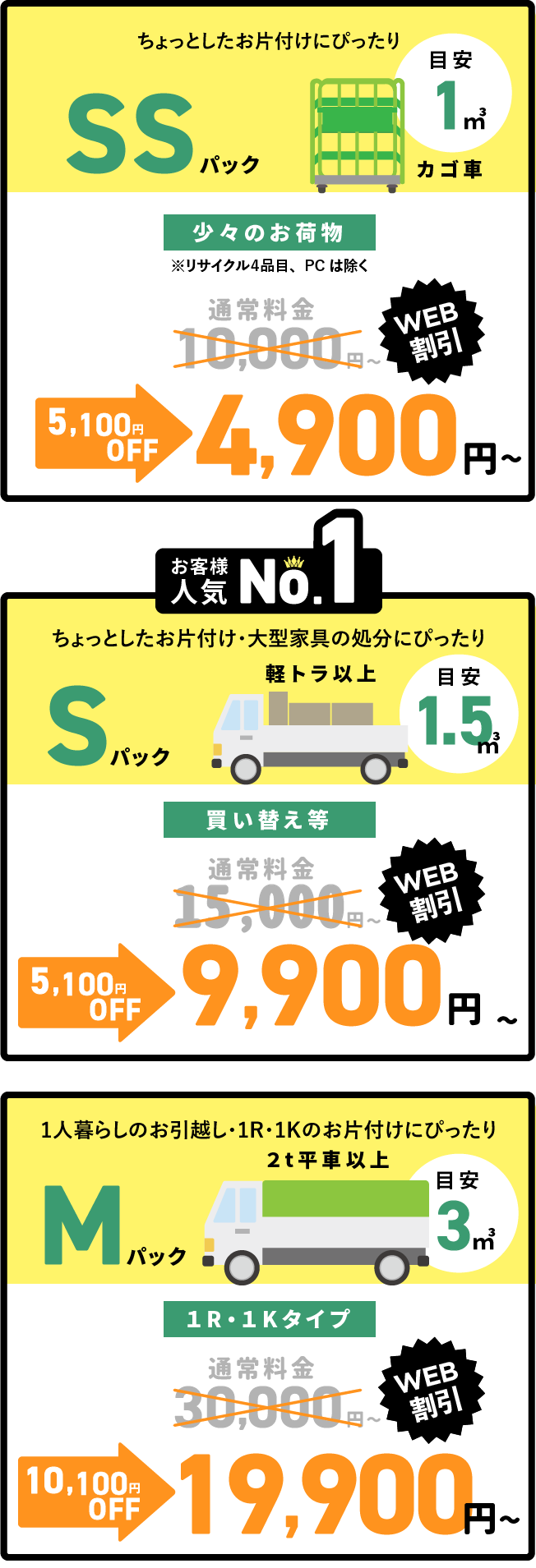 WEB割りキャンペーンの画像