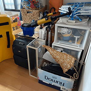 東京都新宿区の不用品回収前